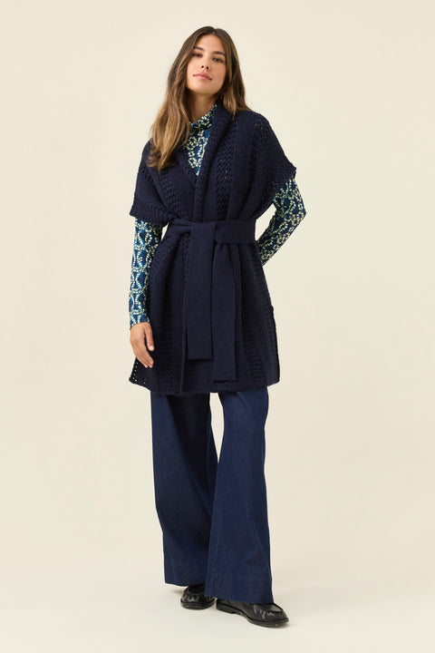 Luna Relaxed Knit Vest - Willow Collective Mudgee