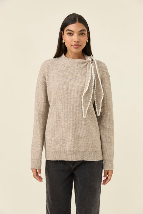 Athena Scarf Jumper - Willow Collective Mudgee