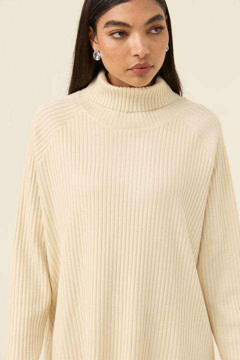 Juno Relaxed Roll Neck Jumper - Willow Collective Mudgee