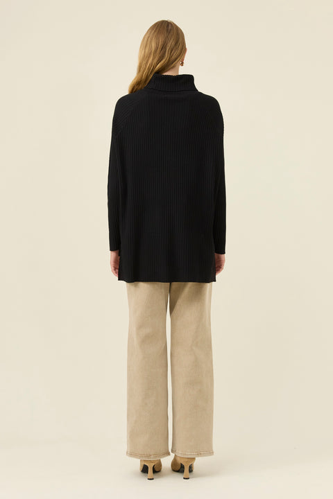 Juno Relaxed Roll Neck Jumper - Willow Collective Mudgee