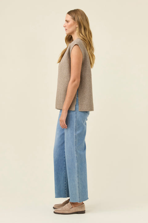 Miru Crew Knit Vest - Willow Collective Mudgee