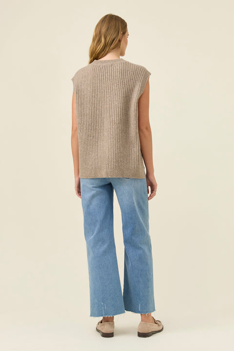 Miru Crew Knit Vest - Willow Collective Mudgee