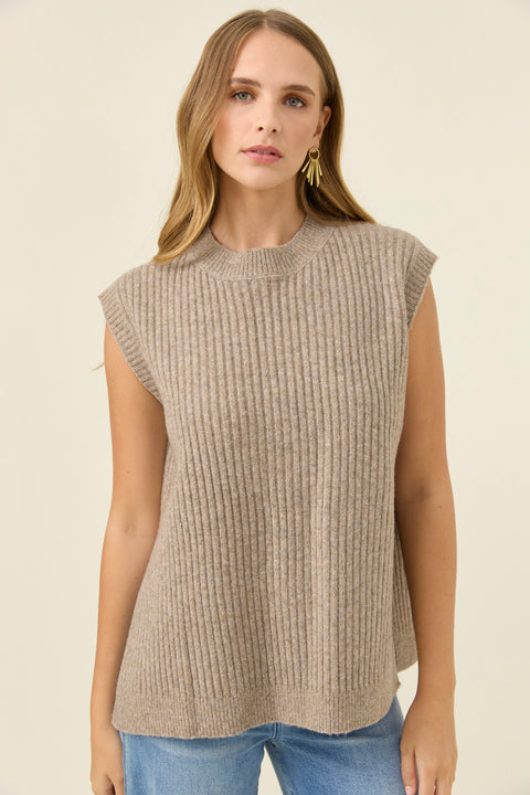 Miru Crew Knit Vest - Willow Collective Mudgee