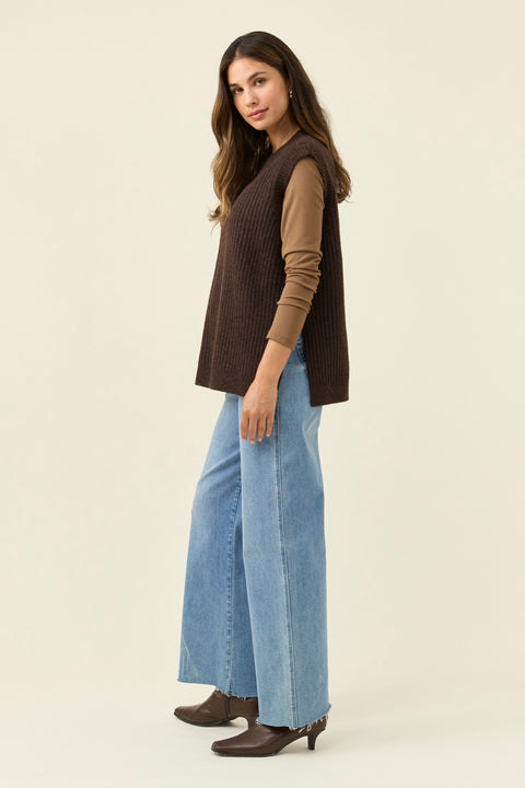 Miru Crew Knit Vest - Willow Collective Mudgee