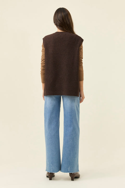 Miru Crew Knit Vest - Willow Collective Mudgee