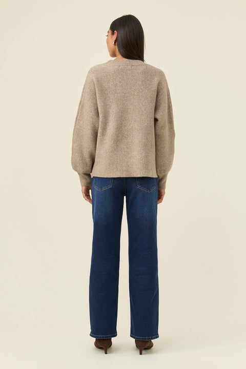 Miru Stitch Flower Jumper - Willow Collective Mudgee