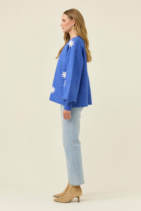 Miru Stitch Flower Jumper - Willow Collective Mudgee