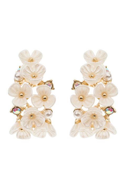 Navi Flower Earring - Willow Collective Mudgee
