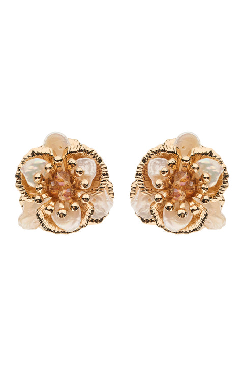 Navi Flower Earring - Willow Collective Mudgee