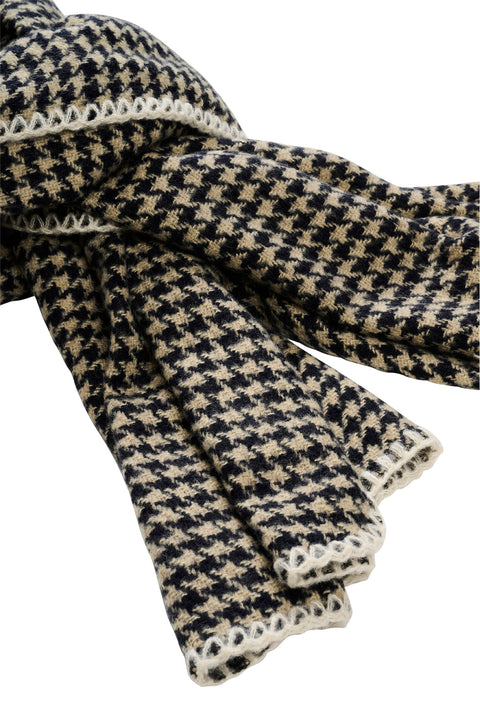 Cassidy Houndstooth Scarf - Willow Collective Mudgee