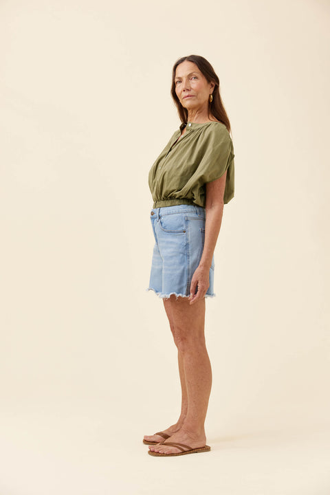 Rosa Reversible Crop Top