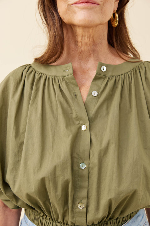 Rosa Reversible Crop Top