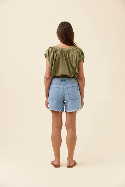 Rosa Reversible Crop Top