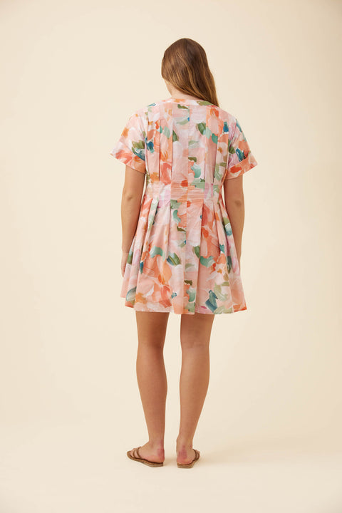 Rosa Pleat Dress