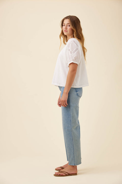 Frances Button Top