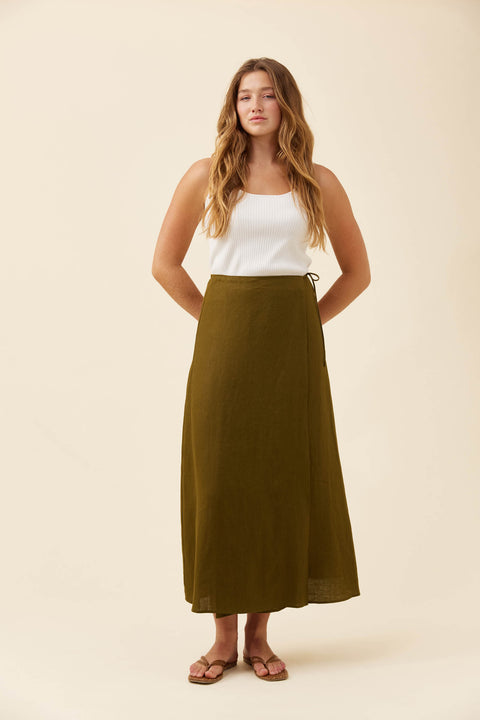 Anita Wrap Skirt