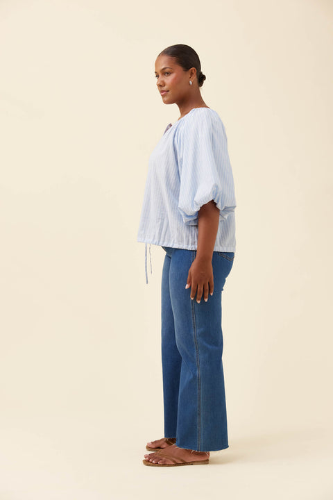 Lyndell Drawstring Top - Willow Collective Mudgee