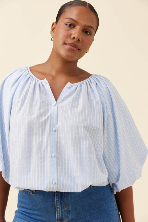 Lyndell Drawstring Top - Willow Collective Mudgee