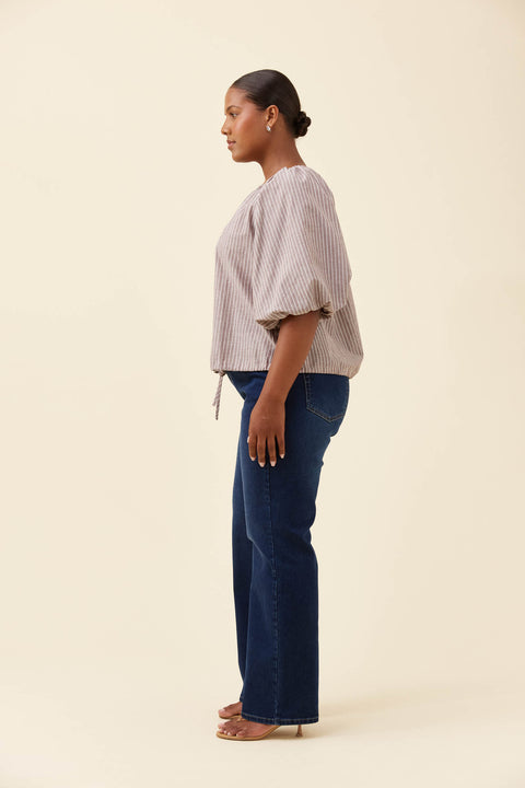 Lyndell Drawstring Top - Willow Collective Mudgee