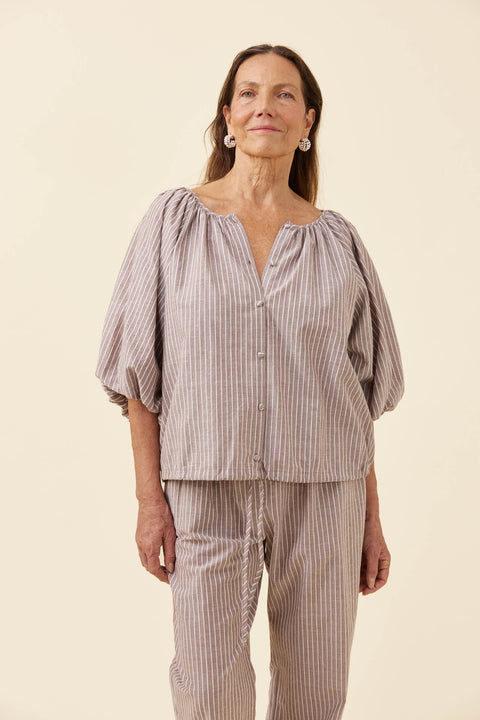 Lyndell Drawstring Top - Willow Collective Mudgee