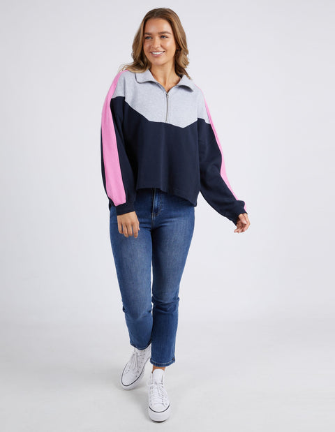 Rebel Zip Neck Fleece