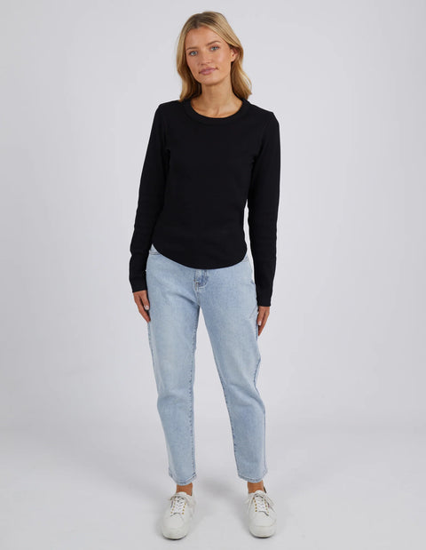 Scoop L/S Rib