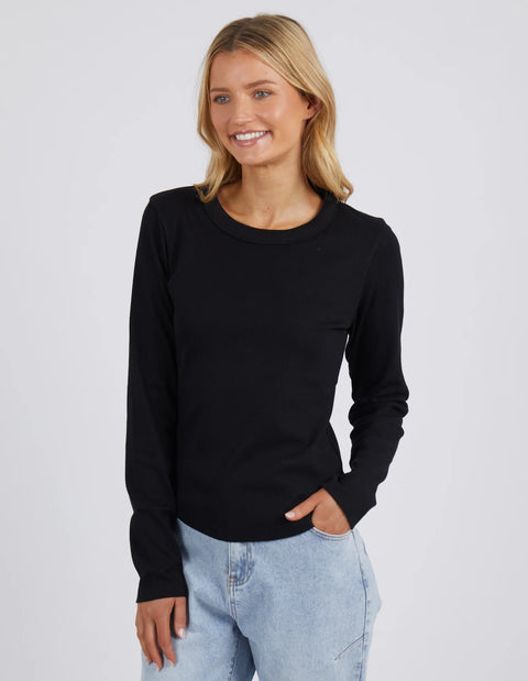 Scoop L/S Rib