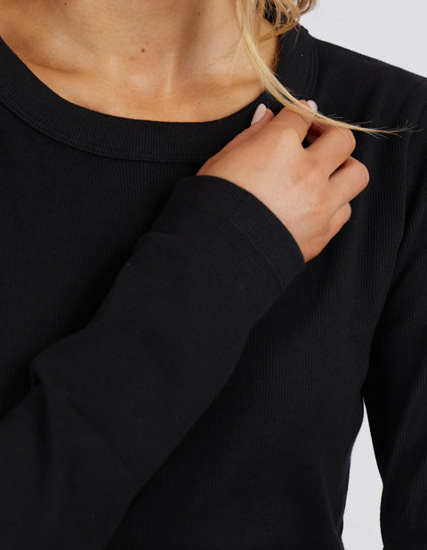 Scoop L/S Rib