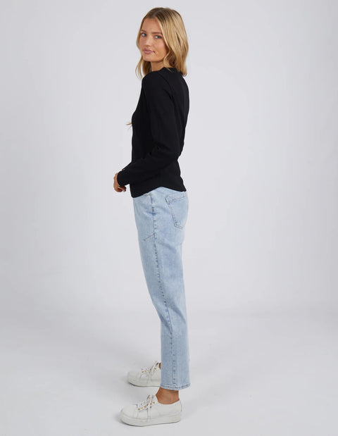 Scoop L/S Rib
