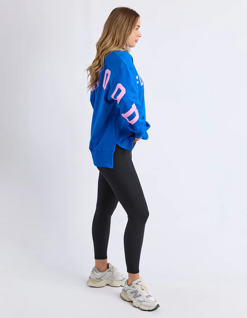 Interval Crew Cobalt/Neon Pink - Willow Collective Mudgee