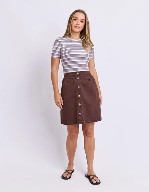 Amanda Skirt Choc