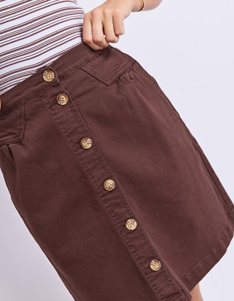 Amanda Skirt Choc