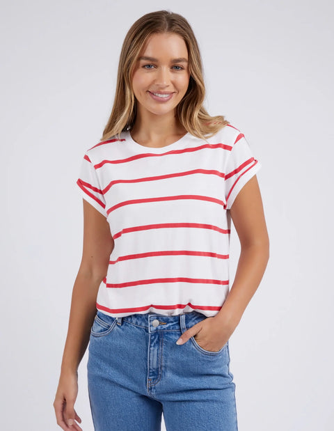 Manly Stripe Tee