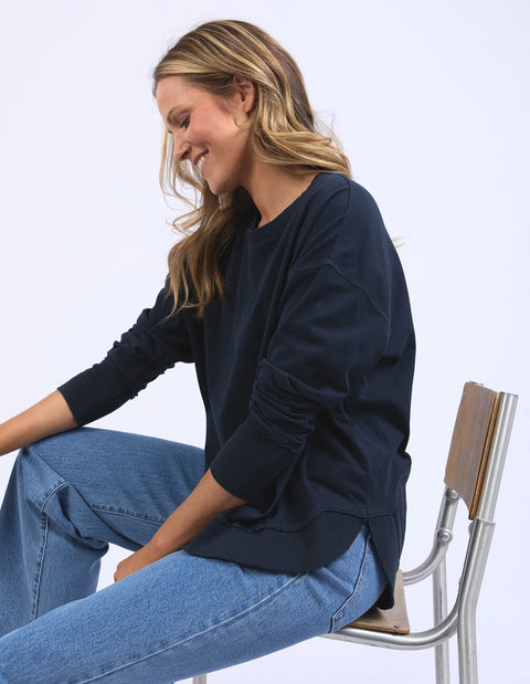 Farrah Long Sleeve Navy