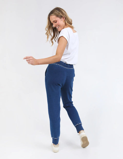 Simplified Track Pant Denim