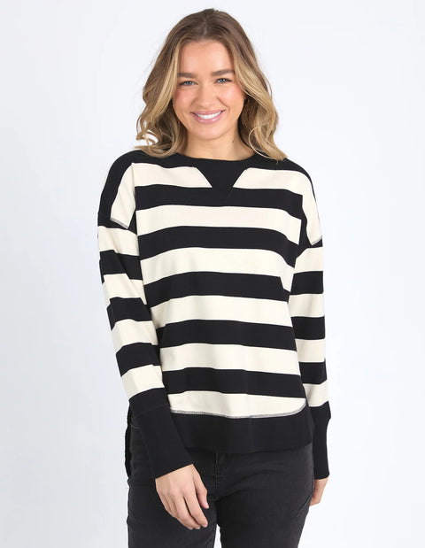 Striped Delilah Crew