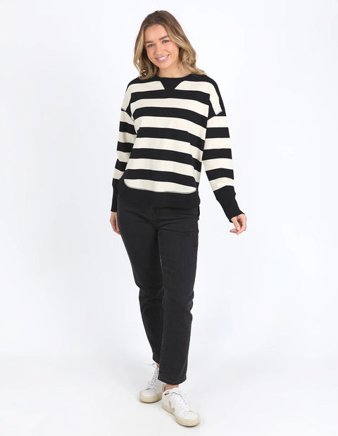 Striped Delilah Crew
