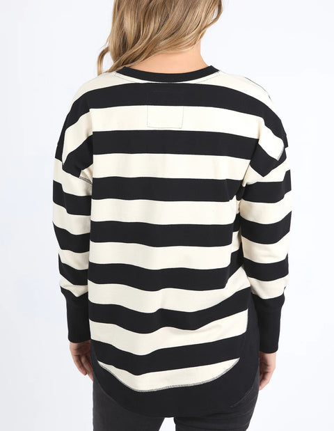 Striped Delilah Crew