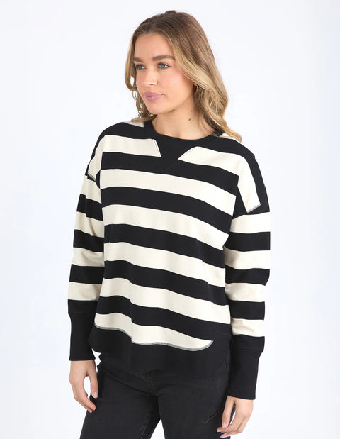 Striped Delilah Crew