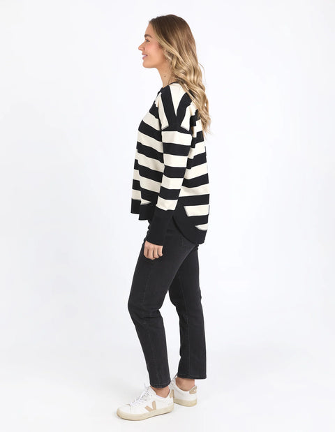 Striped Delilah Crew