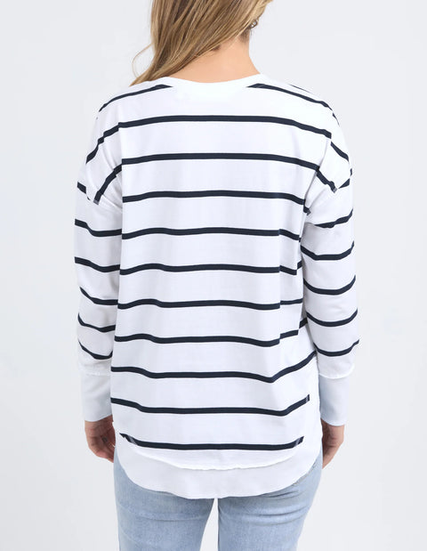 Farrah Stripe Long Sleeve - Willow Collective Mudgee