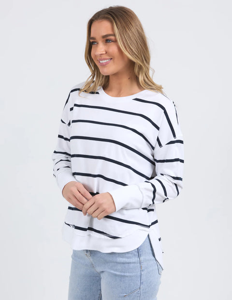 Farrah Stripe Long Sleeve - Willow Collective Mudgee