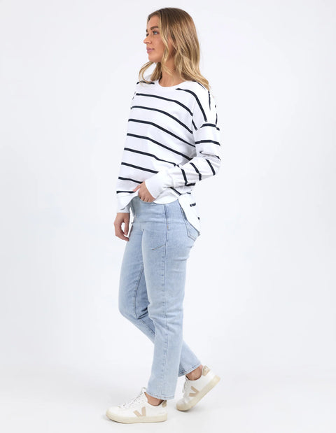 Farrah Stripe Long Sleeve - Willow Collective Mudgee