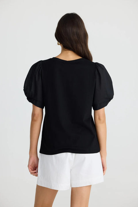 Abigail Vee Neck Tee