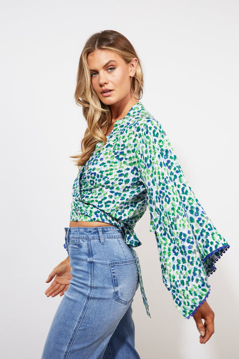 Lamu Wrap Top