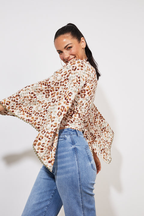 Lamu Wrap Top