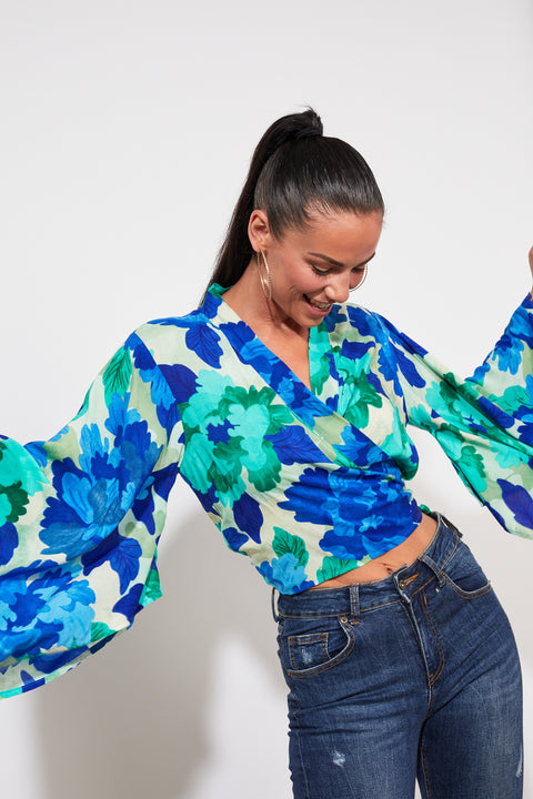 Cayman Wrap Top