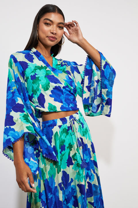 Cayman Wrap Top