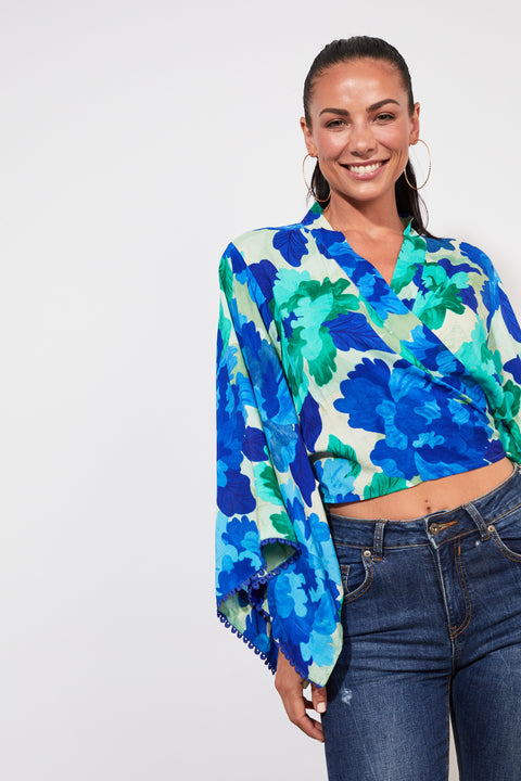 Cayman Wrap Top