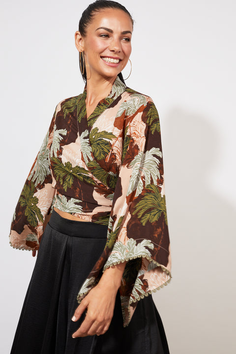 Cayman Wrap Top